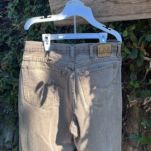 LEE vintage brown baggie pants